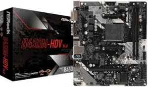 Photo - Asrock B450m Motherboard
