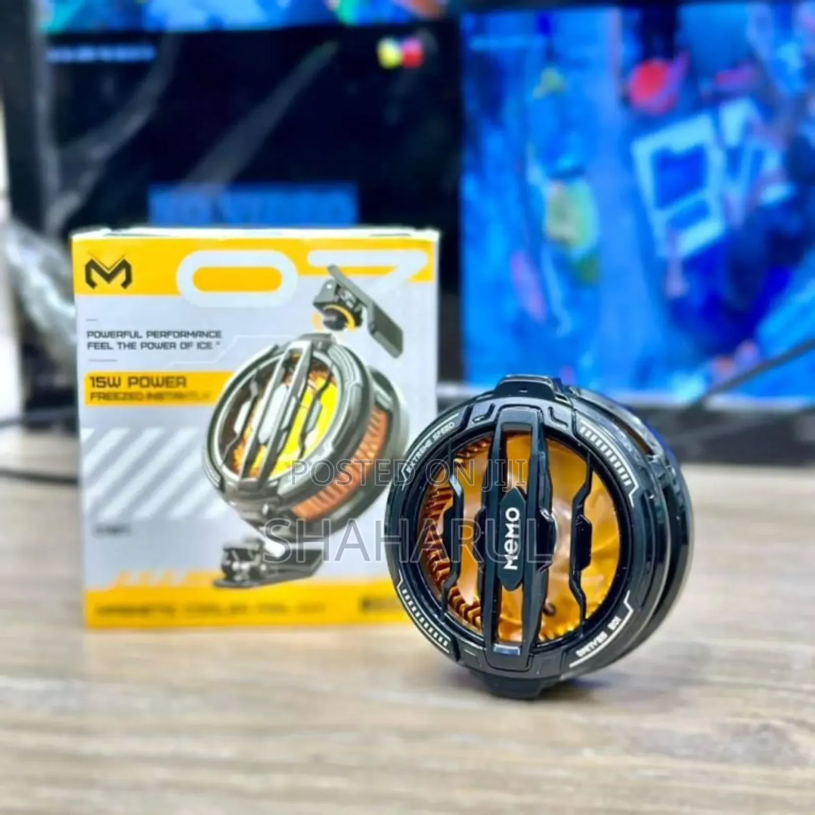 Memo Cx07 15w Magnetic Phone Cooler RGB Light Gaming Cooling Fan