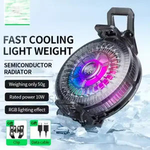 Photo - Plextone Uf1 RGB Mobile Cooler | ম্যাগনেটিক ফোন কুলার |