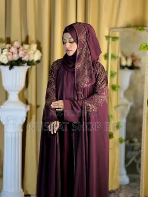 Irani Abaya Borka With Inner+Hijab