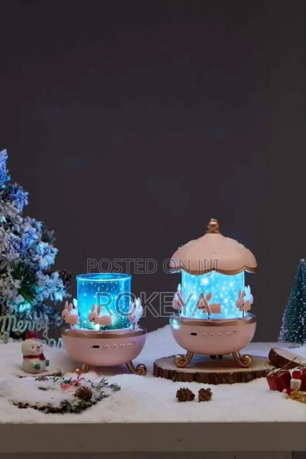 Bunny's Carousel Night Light Projector 
 Key Features: