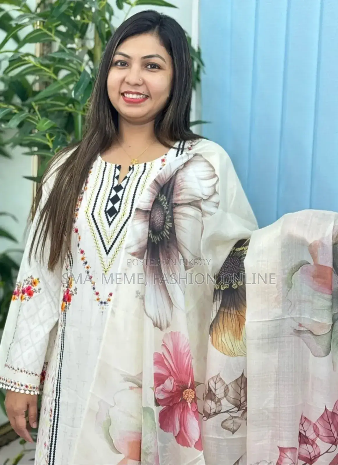 Digital Print Three Piece New Collection