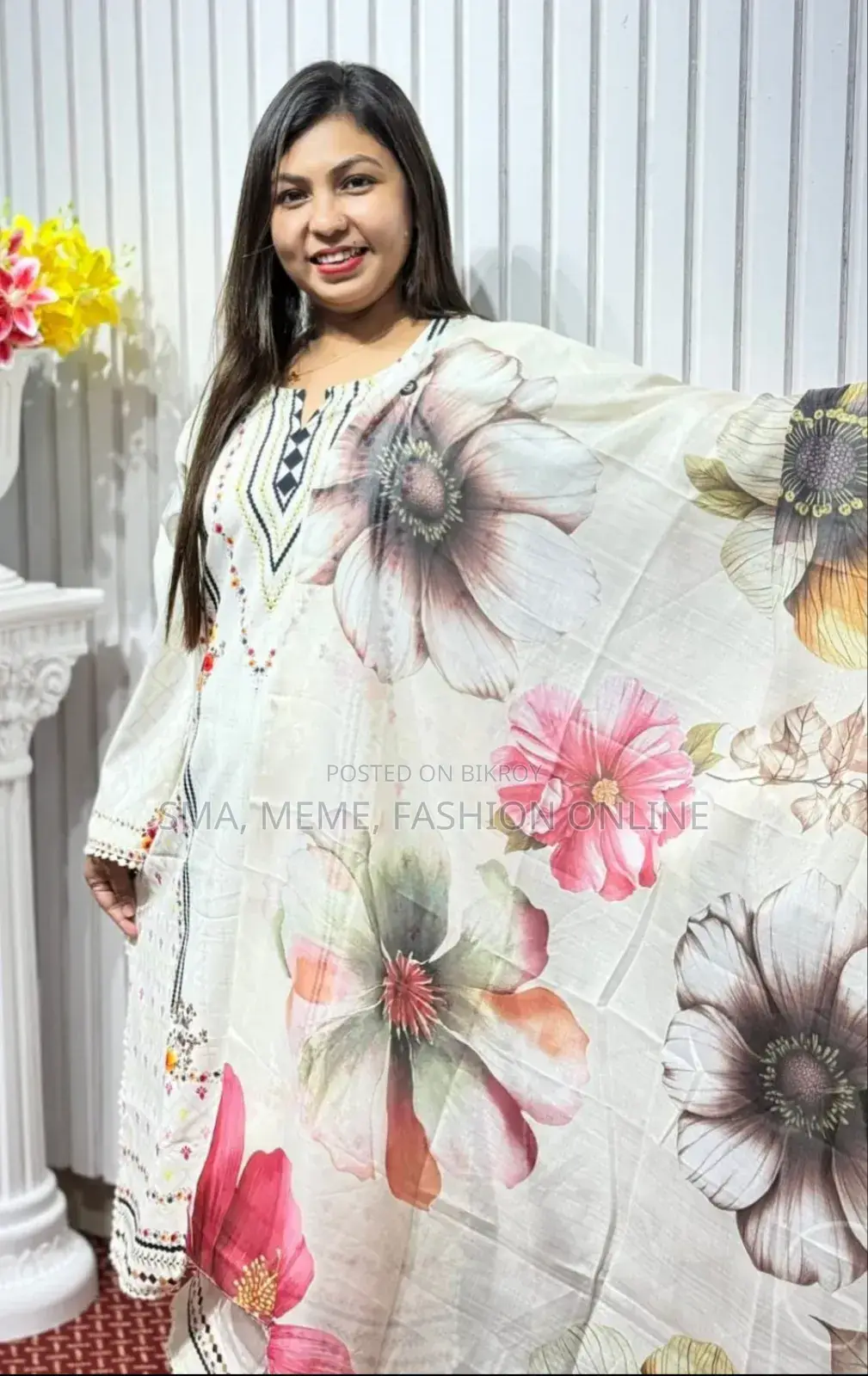 Digital Print Three Piece New Collection
