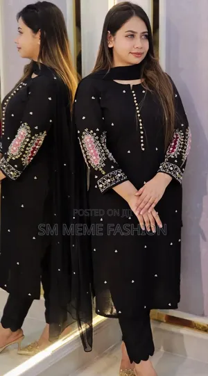 Embroidery Three Piece আপডেট কালেকশন 2025