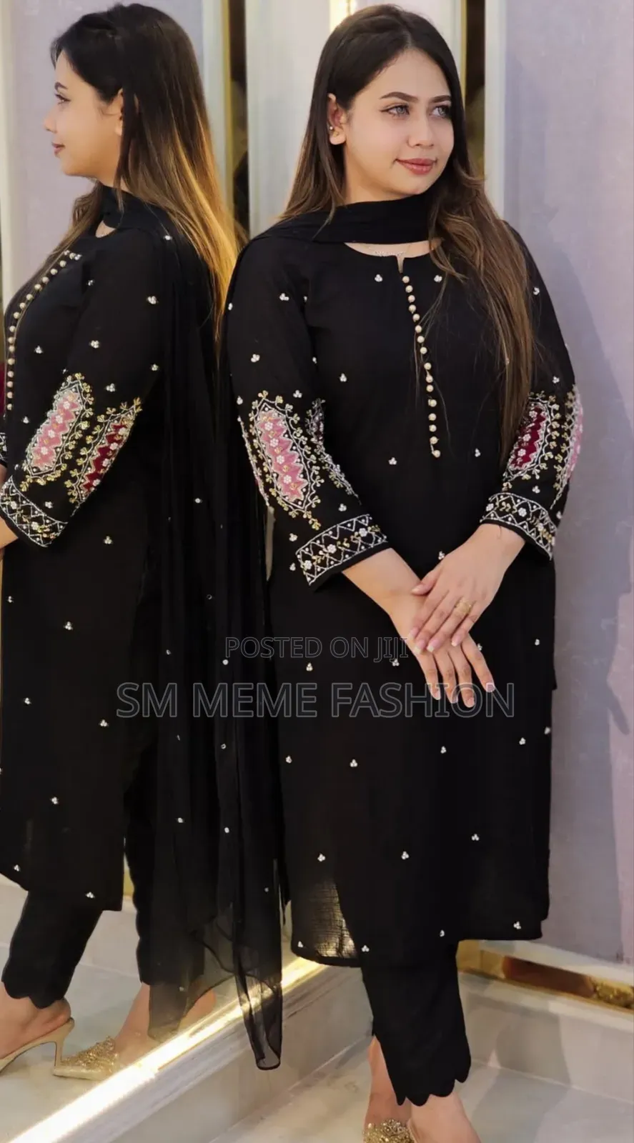 Embroidery Three Piece আপডেট কালেকশন 2025