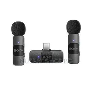 Photo - Boya By-v20 2.0 2.4ghz Wireless Microphone(1+2 For Type-c Code : 10725