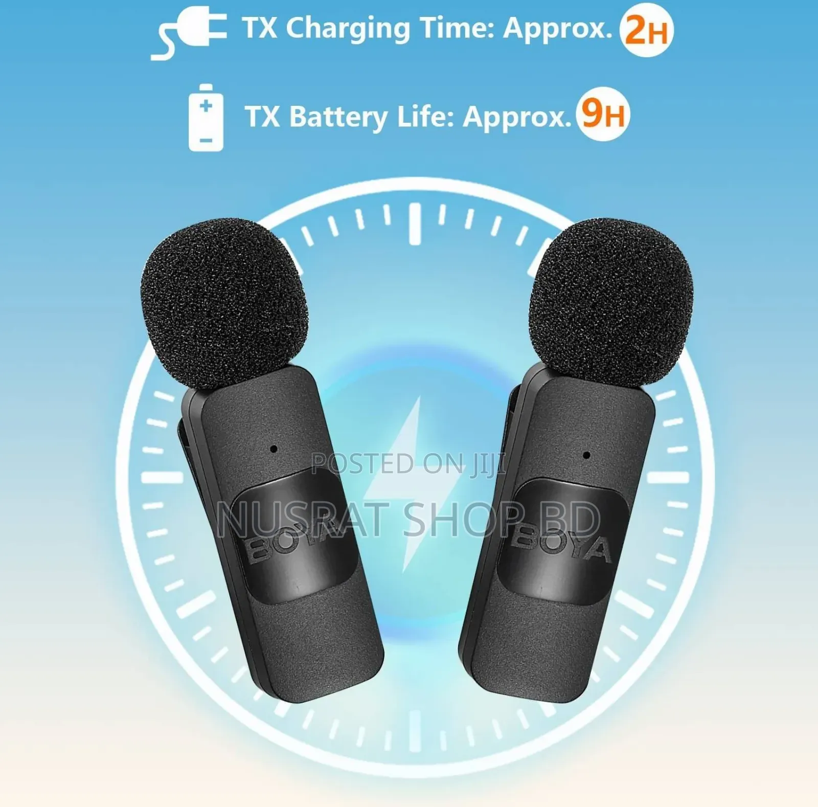Boya By-v20 2.0 2.4ghz Wireless Microphone(1+2 For Type-c Code : 10725