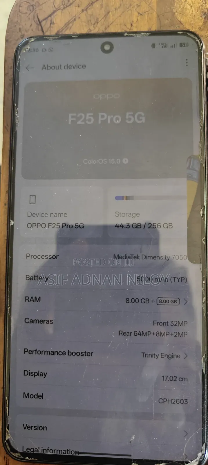 Oppo F21 Pro 5G 128 GB Black