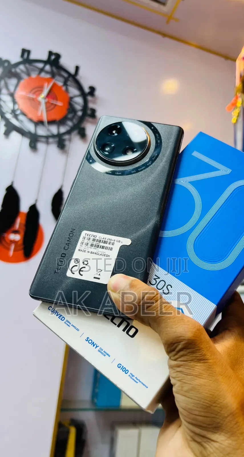 Tecno Camon 30S 256 GB Black