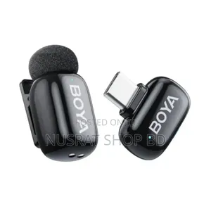 Photo - Boya Mini-17 the World's Tiniest Wireless Microphone 
Code : 10723
