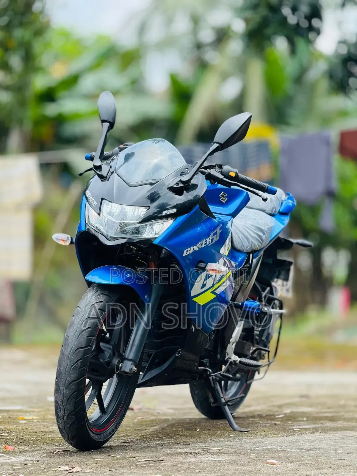 Suzuki Bike 2023 Blue