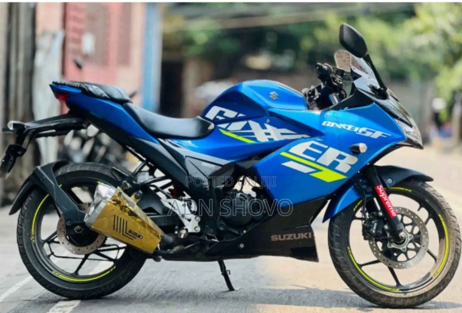 Suzuki Bike 2023 Blue