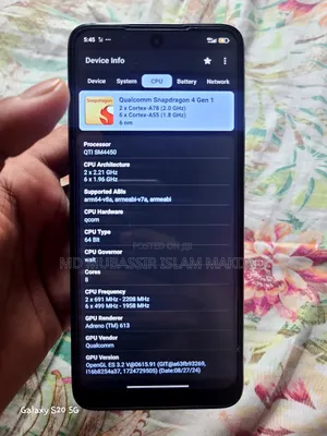 Xiaomi Redmi 12 5G 128 GB Black