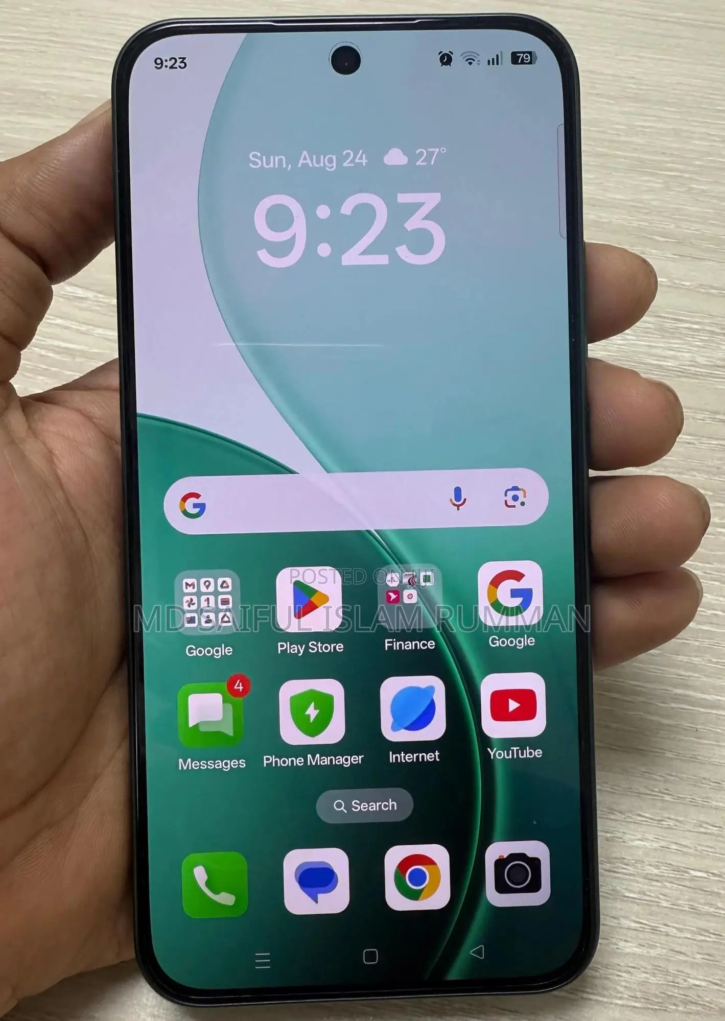 Oppo Reno14 F 256 GB Green