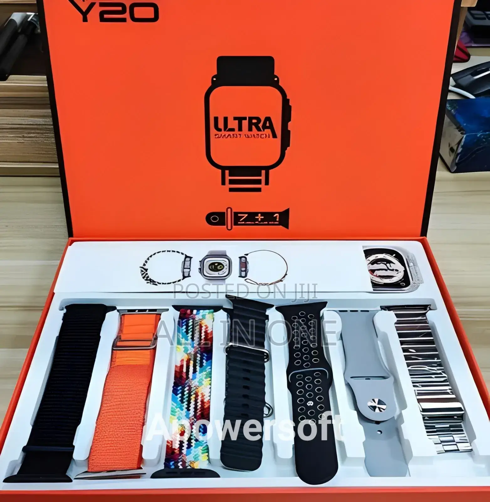 Y20 Ultra Smartwatch 7+1 Strap
