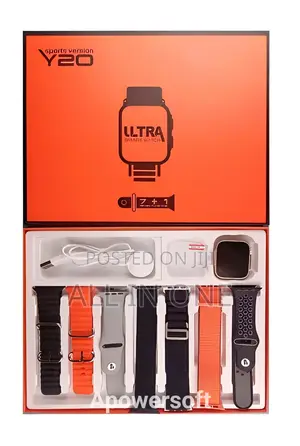 Y20 Ultra Smartwatch 7+1 Strap