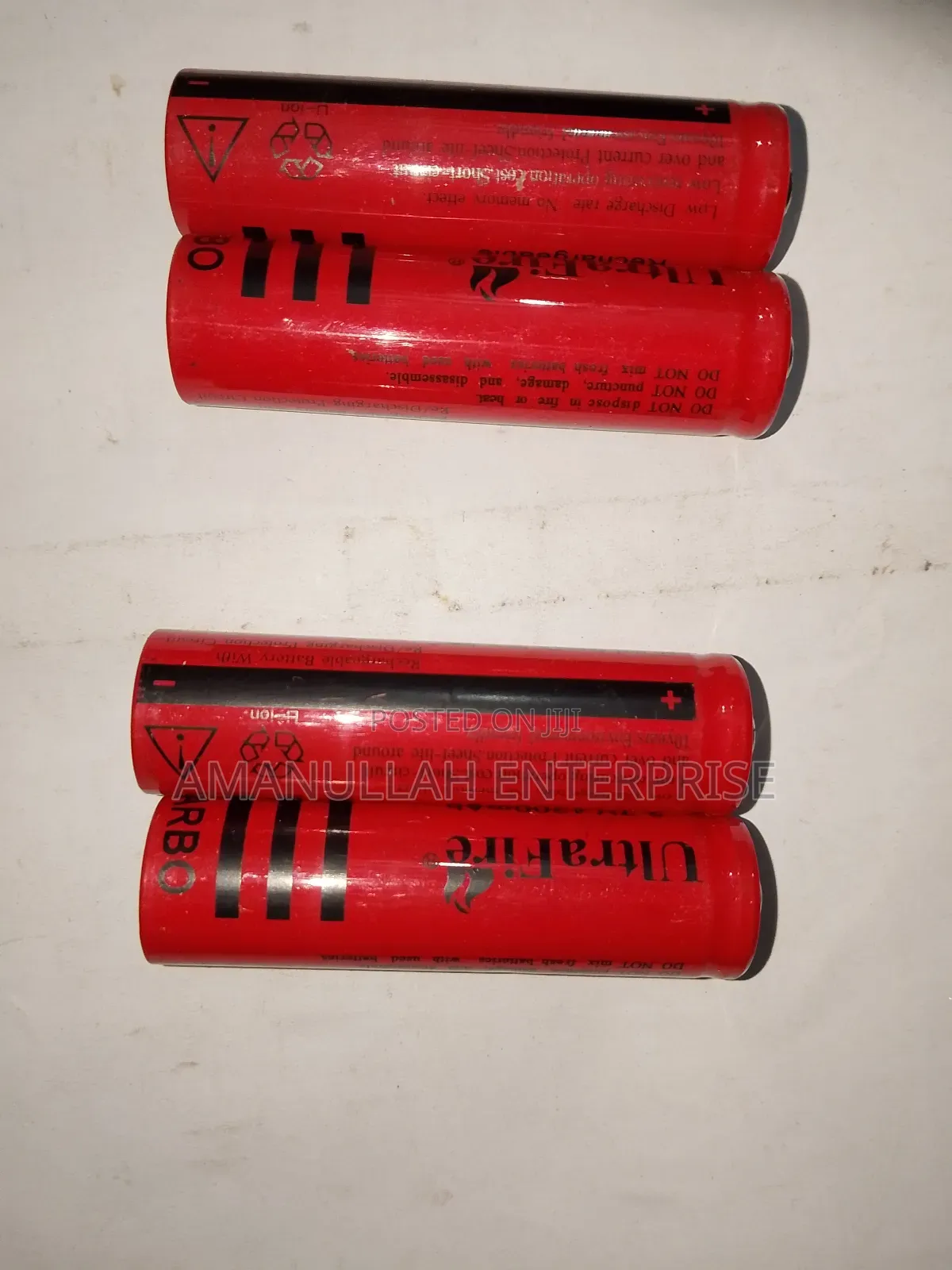 Ultrafire 18650 3.7v 4200mah Lithium-ion Rechargeable Battery.
