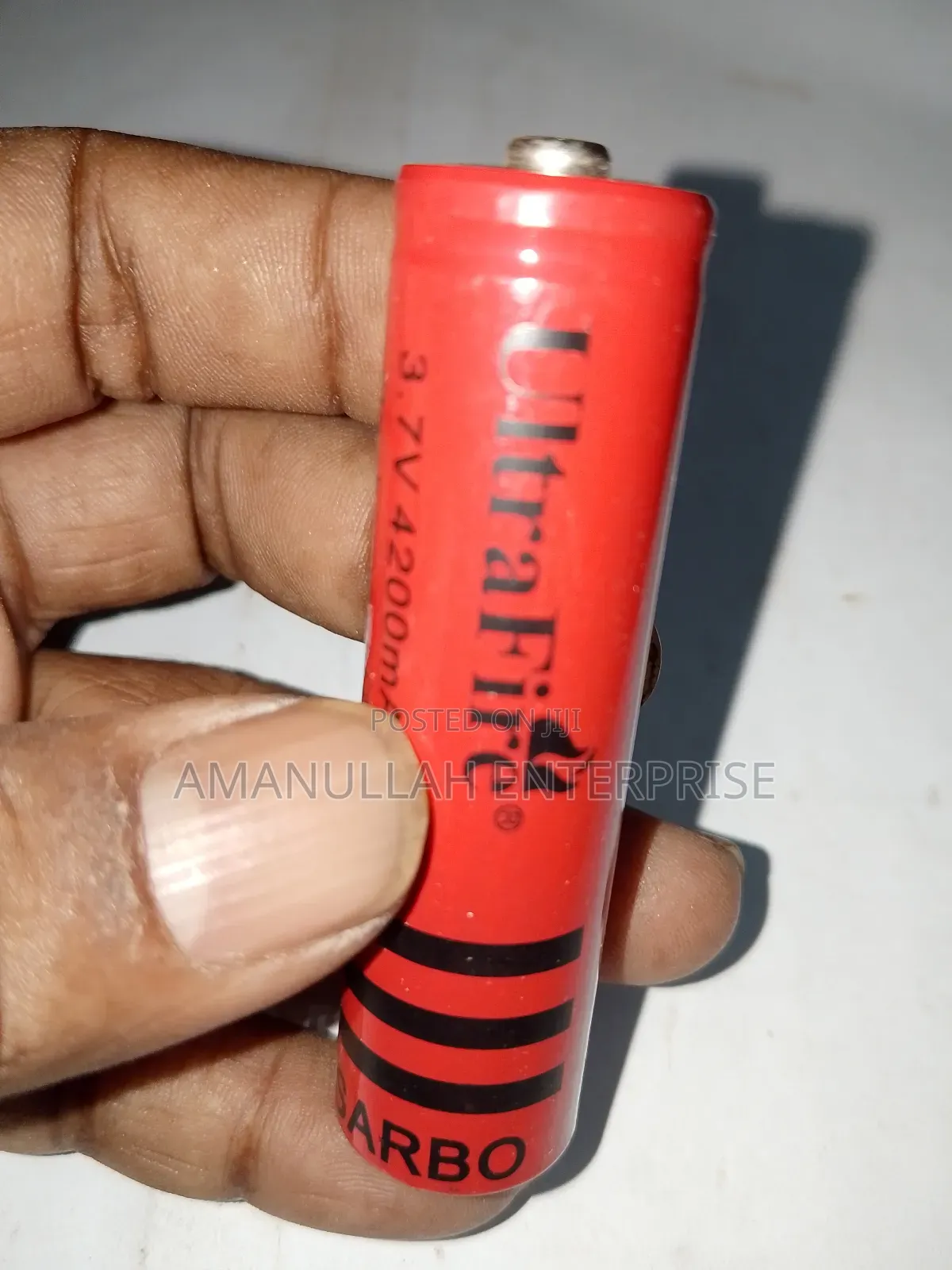 Ultrafire 18650 3.7v 4200mah Lithium-ion Rechargeable Battery.