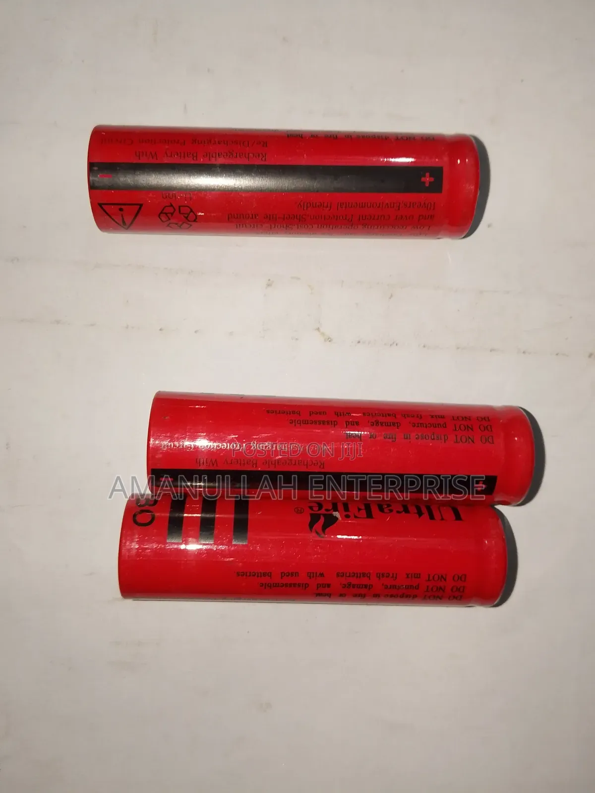 Ultrafire 18650 3.7v 4200mah Lithium-ion Rechargeable Battery.