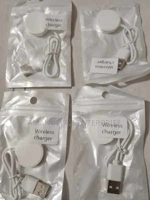 Wireless Charger, Likely Designed for a Smartwatch or Similar Small.