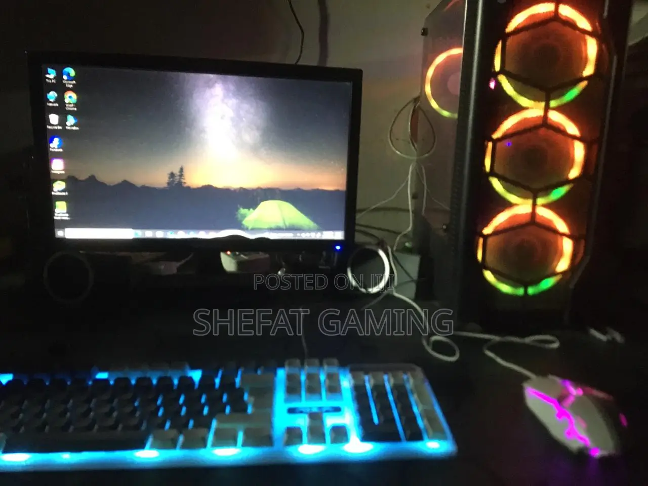 Desktop Computer 16GB Intel Core I7 SSD 128GB