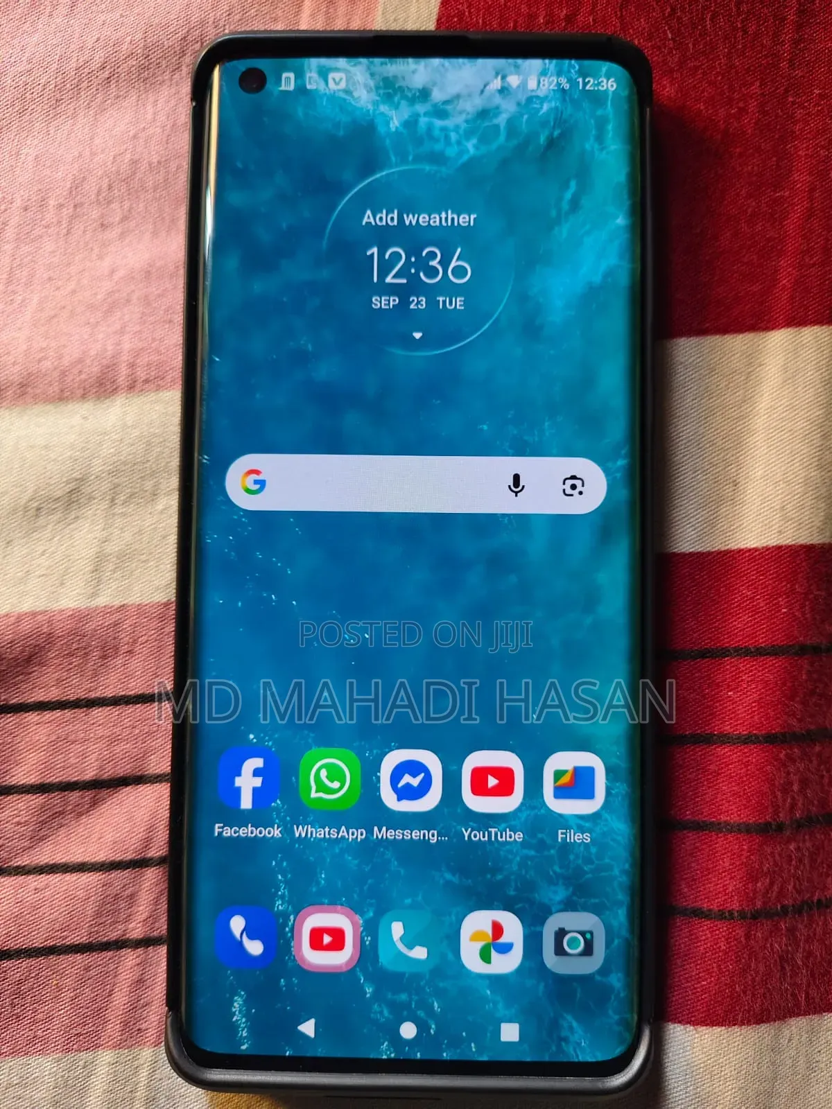 Motorola Edge Plus 256 GB Blue