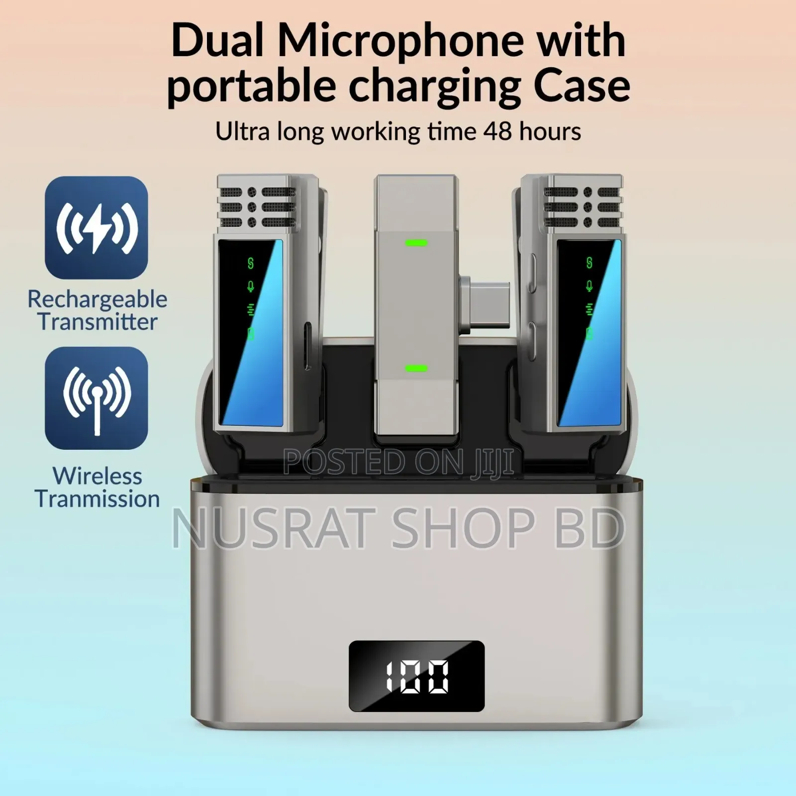 Jmary Mw-15 | 2.4g for Mobile Type-C | Dual Microphone Code : 9359