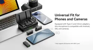 Ulanzi A100 Wireless Lavalier Microphone Code : 8957