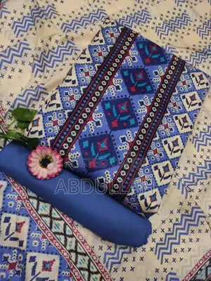 পণ্যের বিবরণকালাম কারী সুতি থ্রি পিসবডি ৮০ ইঞ্চিকামিজের লম্বা ৪৮ ইঞ্.