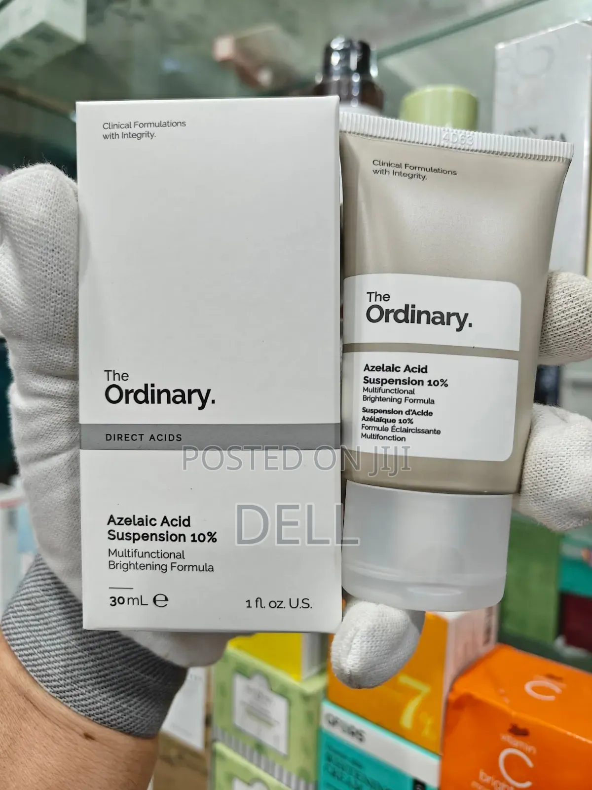 Azelaic Acid Suspension 10%
Multifunctional Brightening Formula
30ml