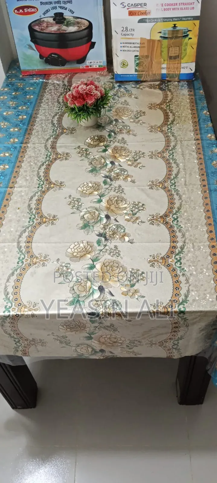 Dining Table and Four Chair Set