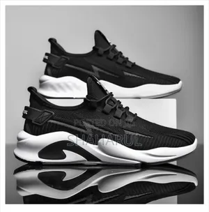 Photo - Sayt Rlae Black Mens Shoe