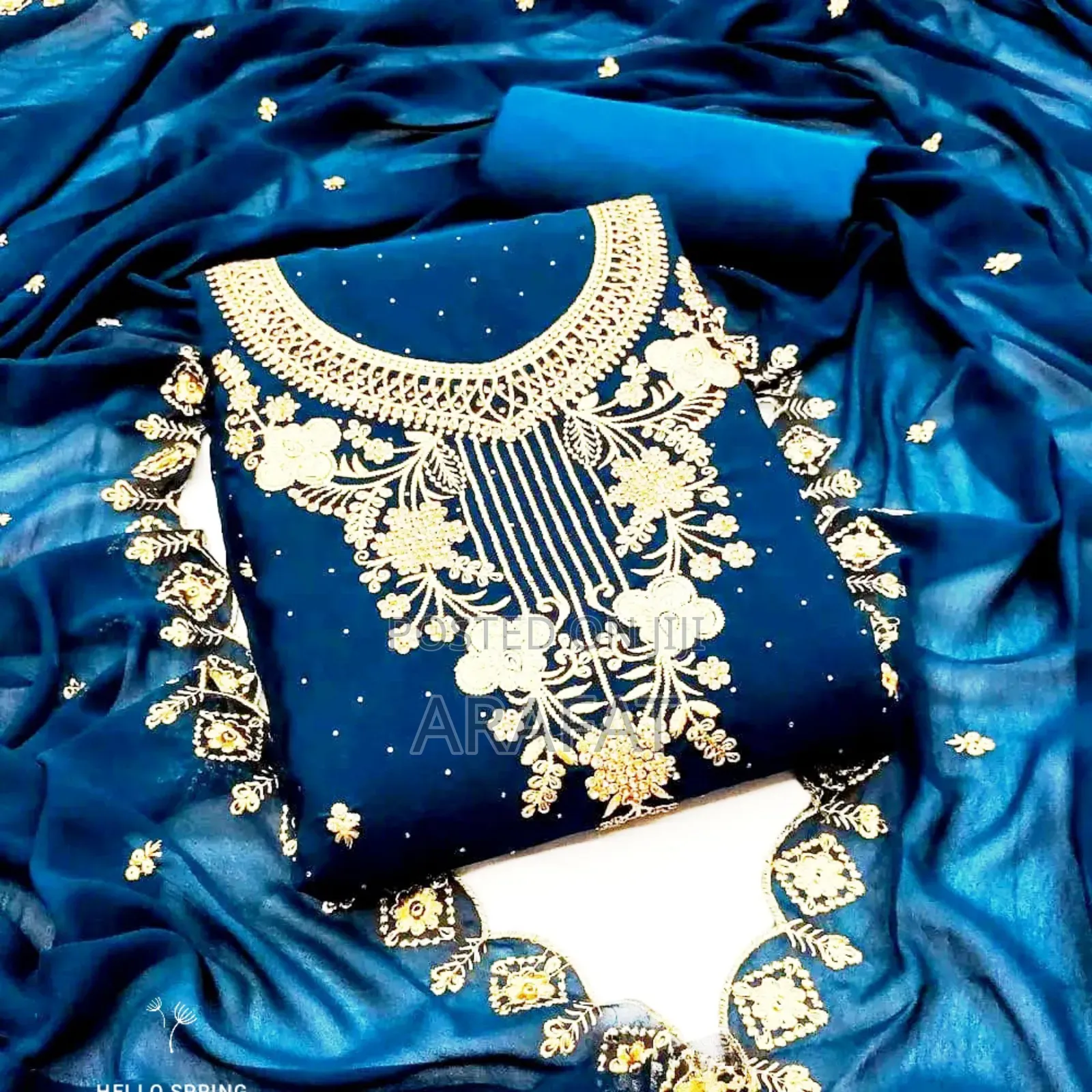 Georgette Embroidery Four Piece