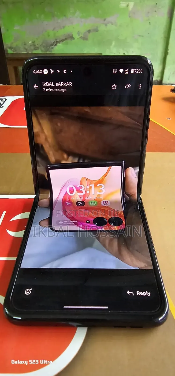 New Motorola Razr 50 Ultra 512 GB Black