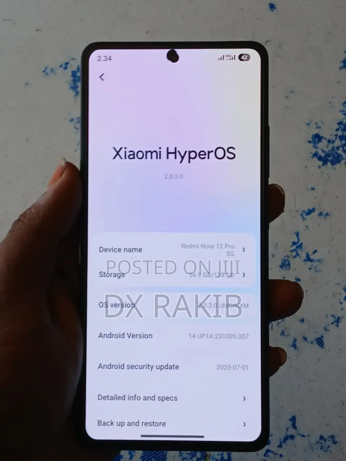 Xiaomi Redmi Note 12 Pro 5G 128 GB Black