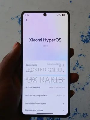 Xiaomi Redmi Note 12 Pro 5G 128 GB Black