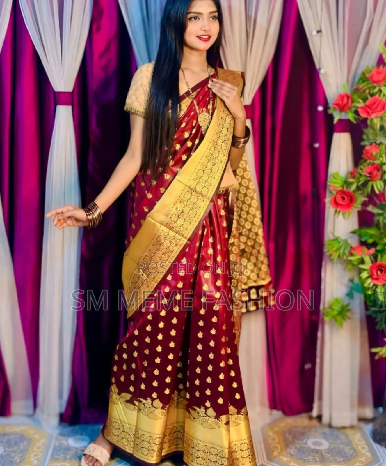 Soft Silk Katan Sharee