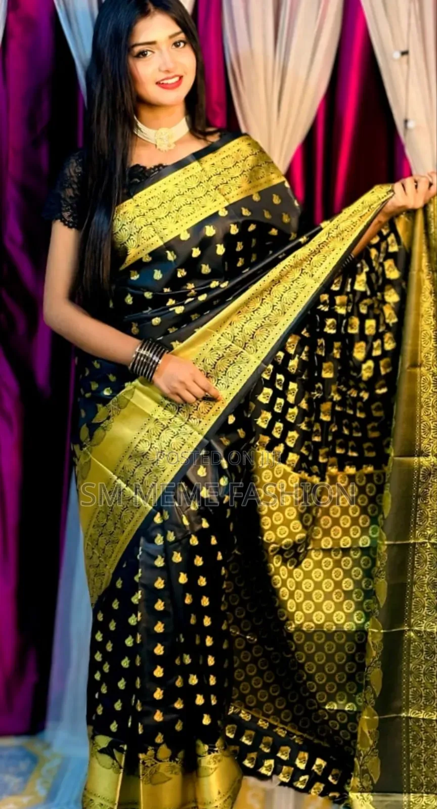 Soft Silk Katan Sharee