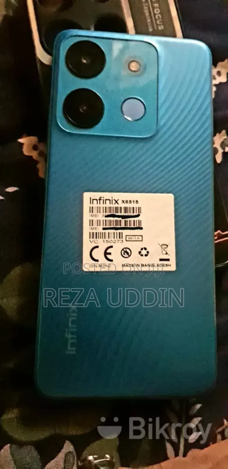 New Infinix Smart 7 64 GB Blue