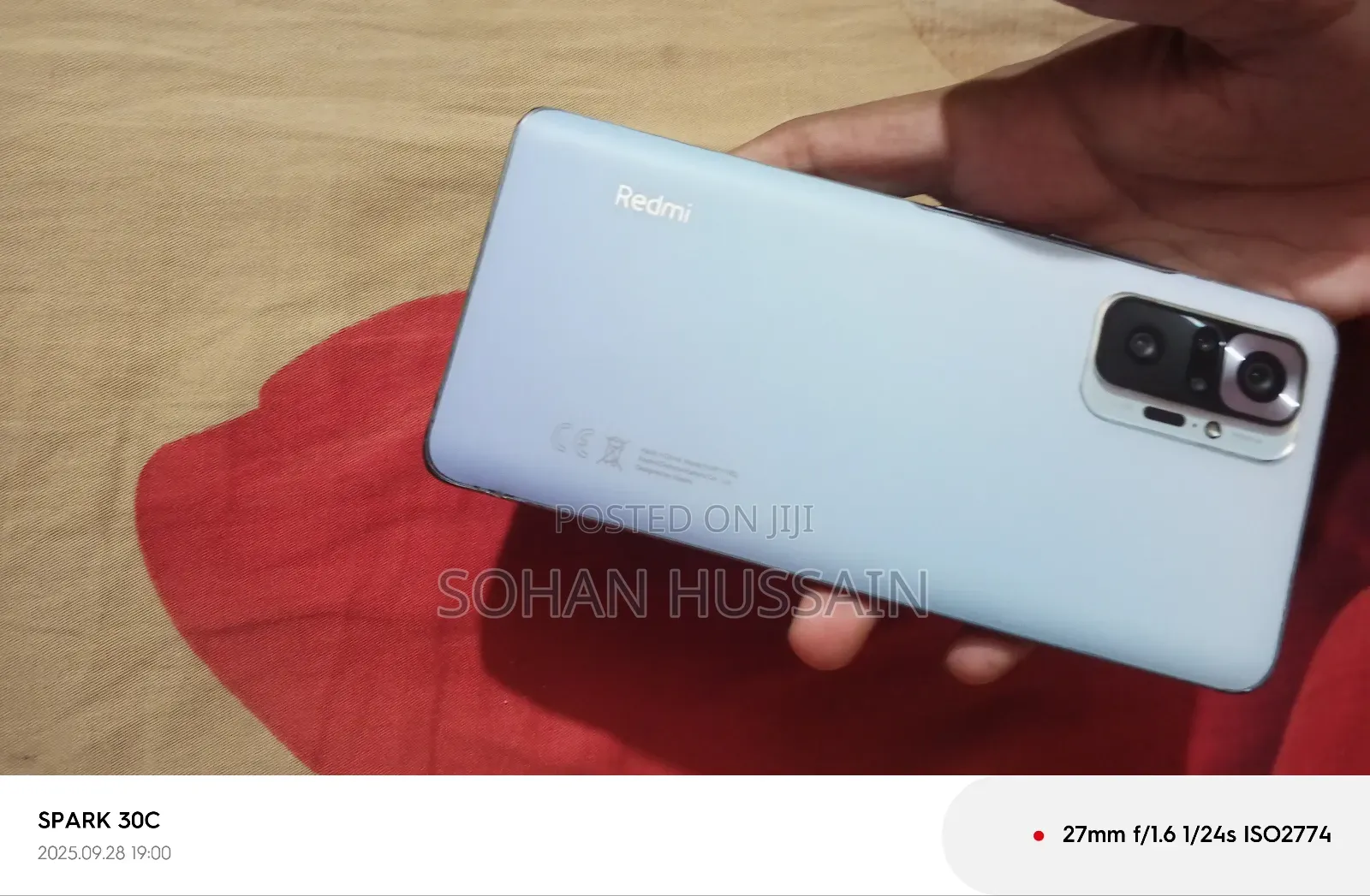 Xiaomi Redmi Note 10 Pro Max 128 GB Blue