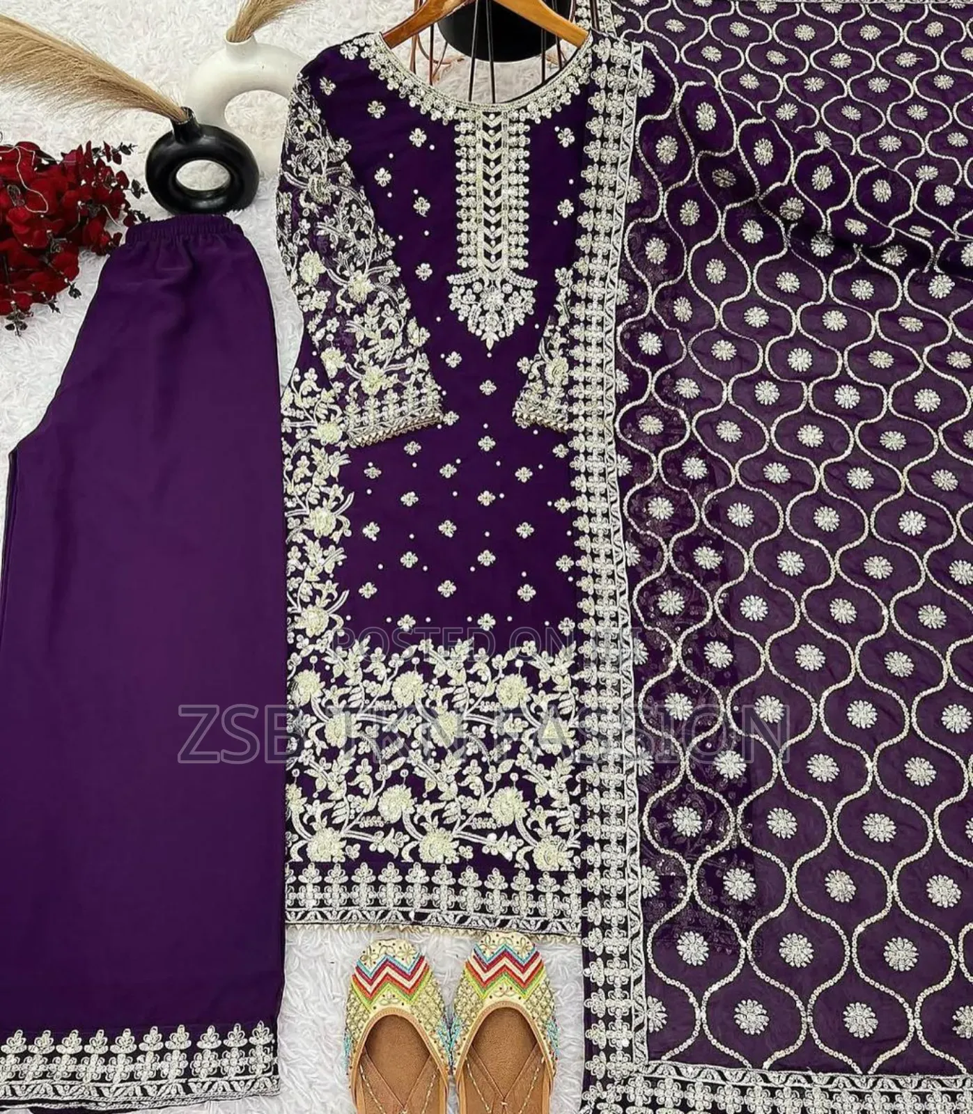 জর্জেট থ্রি-পিস Update Collection High Quality