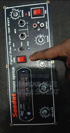 12" JBL Speaker Box With 4-Transistor Bluetooth Amplifier Attached