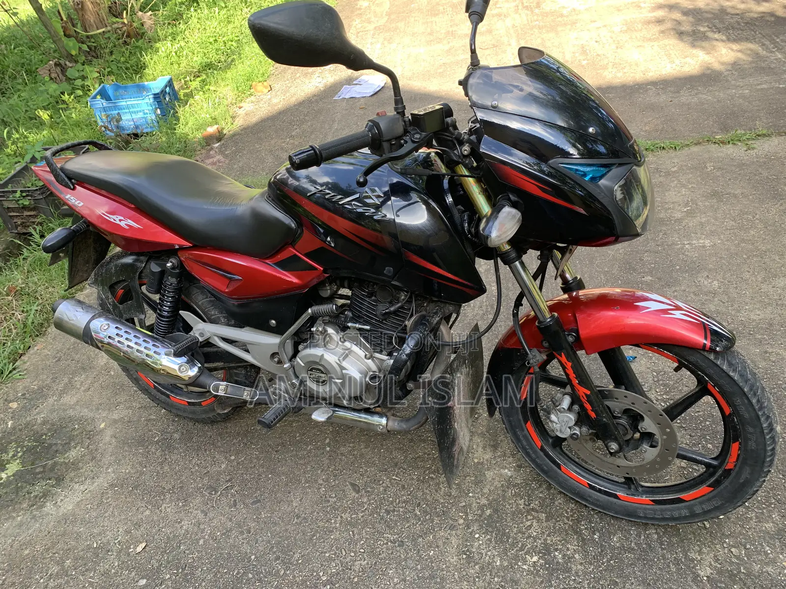 Bajaj Pulsar 150 2016 Red