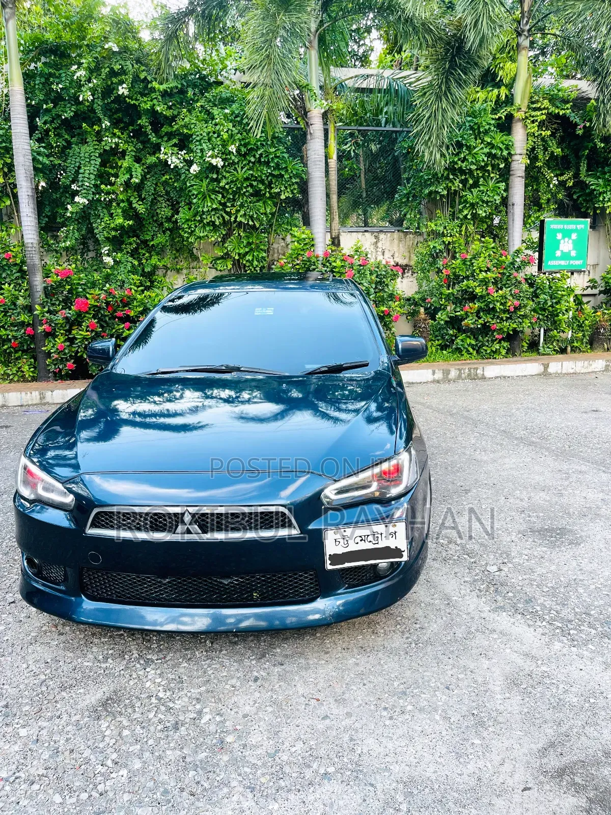 Mitsubishi Lancer 2010 Blue