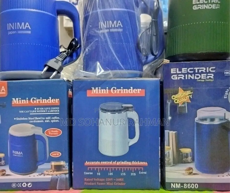 Smart Stainless Steel Spice Grinder – 950w Power