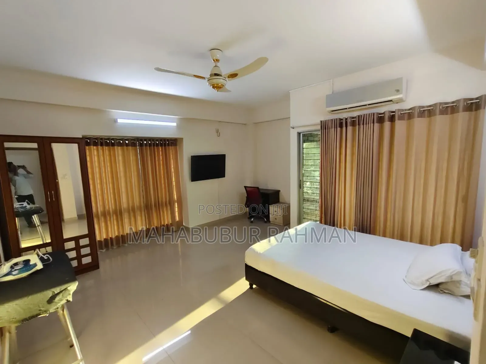 Furnished 3bdrm Apartment in Family Villa, Uttara for Rent