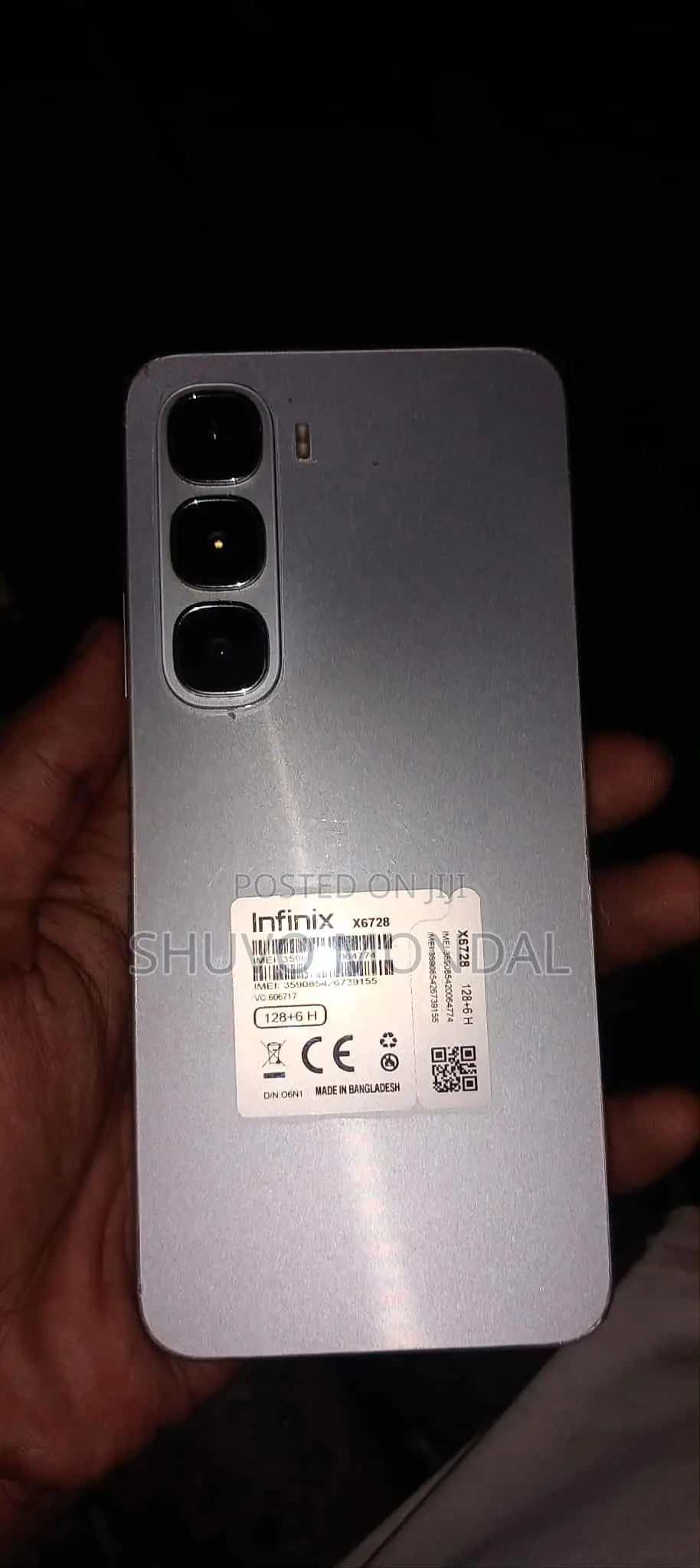 Infinix Hot 60i 128 GB Silver