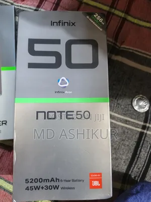 Infinix Note 50 4G 256 GB Black