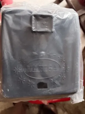 Disassembled Components of a Portable Mini Fan.