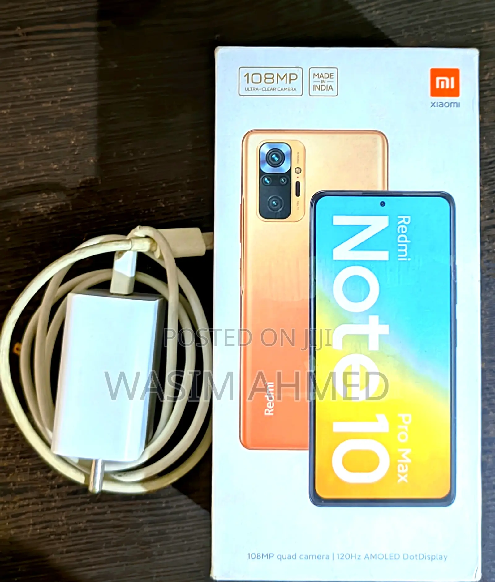Xiaomi Redmi Note 10 Pro Max 128 GB Orange